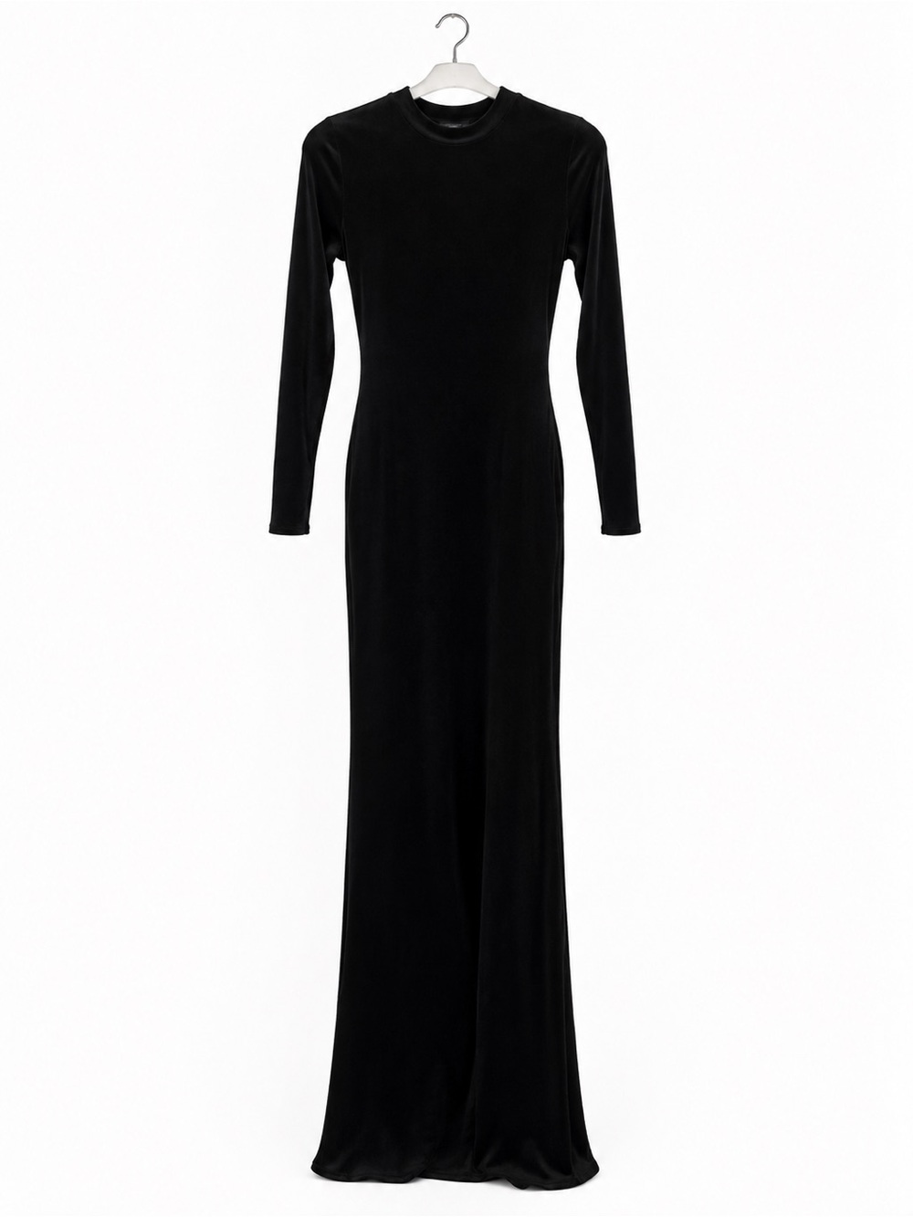 Black Long Sleeve Maxi Dress